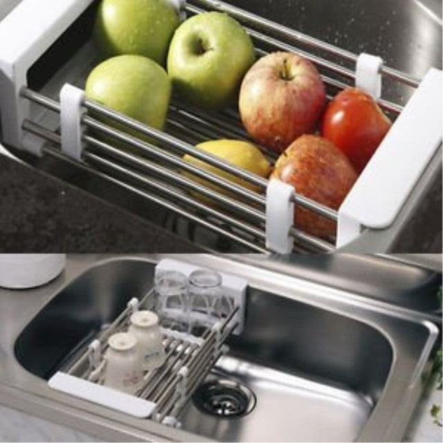 telescopic sink organizer