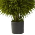 thumbnail image 2 of Nearly Natural 32" Cedar Ball Topiary, 2 of 2