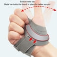 thumbnail image 3 of Thumb Compression Sleeve Brace, Comfortable Thumb Brace Support  for Osteoarthritis Left Hand,Right Hand, 3 of 7