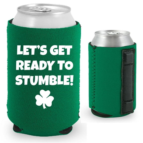 Let's Get Ready To Stumble Funny Magnetic Can Coolie