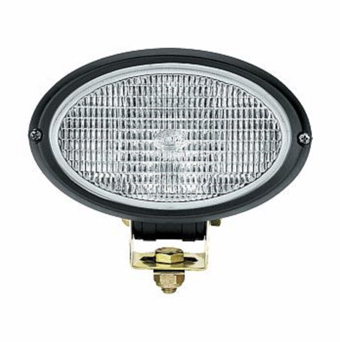 Hella Work Lamp 100Series Single Beam Pedestal Stud Mount 6.2" 55W