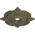 thumbnail image 3 of Ekena Millwork 28 3/8"OD x 3 3/4"ID x 1 5/8"P Benson Classic Ceiling Medallion (Fits Canopies up to 6 1/2"), Hand-Painted Spartan Stone, 3 of 6
