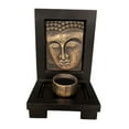 thumbnail image 1 of 1Pcs Buddha Face Candebro ffice Home Yoga Club Bronce Zulema candelero estatua, 1 of 8