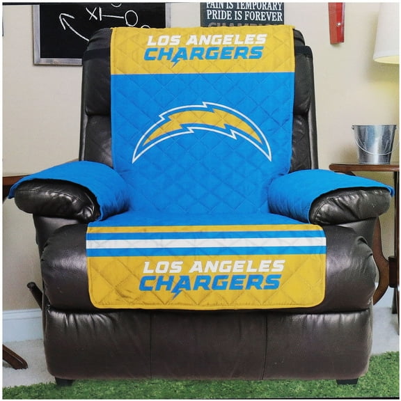 Navy LA Chargers Recliner Protector