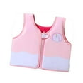 thumbnail image 4 of Vsenkes Kids Swim Vest Boys Girls Swim Jacket for Beach Playing Pink, 4 of 9