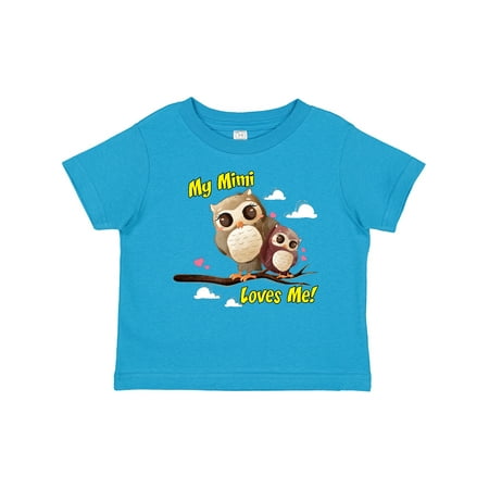 

Inktastic My Mimi Loves Me Owl Gift Toddler Boy or Toddler Girl T-Shirt