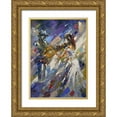 thumbnail image 1 of Chodyukov, Aleksander 11x14 Gold Ornate Wood Framed with Double Matting Museum Art Print Titled - Girl play Violin, 1 of 4