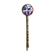 thumbnail image 1 of America Flag Haliaeetus leucocephalus Eagle EsES Broche de metal retro, 1 of 3