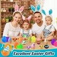 thumbnail image 5 of Ayieyill Easter Eggs, 24 Pcs Prefilled Easter Eggs,Plastic Eggs for Easter Hunt Event, Basket Stuffers Fillers, Classroom Prize Supplies(Ice Cream Doughnuts), 5 of 8