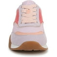 thumbnail image 3 of Franco Sarto Women's Brescia Lace Up Jogger Sneaker Shell Pink Multi 8M, 3 of 5