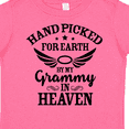 thumbnail image 4 of Inktastic Handpicked for Earth by My Grammy in Heaven with Angel Wings Boys or Girls Toddler T-Shirt, 4 of 5