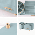 thumbnail image 3 of 360° Rotating Makeup Organizer with Drawers-Large Capacity Cosmetic Display Case for Skincare,Brushes,Eyeshadow&Lipstick, 3 of 6