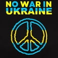 thumbnail image 3 of CafePress - No War In Ukraine Support American Ukraini T Shirt - Women's Traditional Fit Dark T-Shirt, 3 of 4