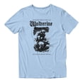 thumbnail image 2 of Marvel X-Men Wolverine Vintage Black And White Men's T Shirt (Light Blue, S-XXXL), 2 of 4