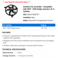 thumbnail image 2 of Auxiliary Fan Assembly - Compatible with 2009 - 2020 Dodge Journey 2.4L 4-Cylinder - Dorman, 2 of 2