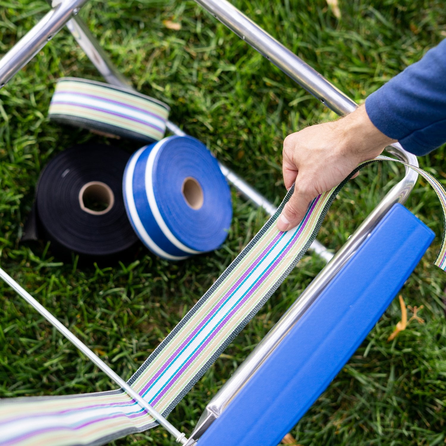 2.25 lawn chair webbing
