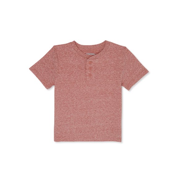 Garanimals Toddler Boy Short Sleeve Henley T-Shirt, Sizes 18M-5T