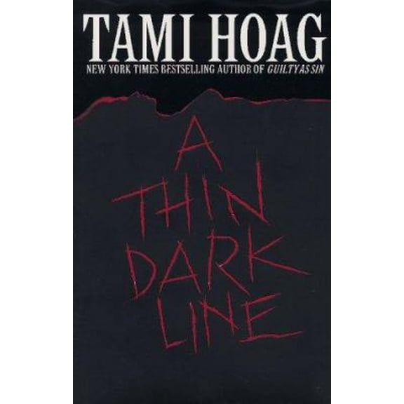 Pre-Owned A Thin Dark Line (Hardcover) 0553099604 9780553099607