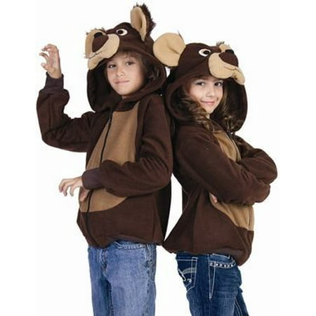 rg costumes 'funsies' bailey bear hoodie, child large/size