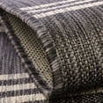 thumbnail image 5 of Rugs.com Jill Zarin Outdoor Collection Rug – 7' 10 Octagon Charcoal Flatweave Rug Perfect For Living Rooms, Kitchens, Entryways, 5 of 9
