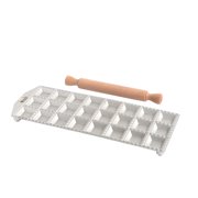 Ravioli Mold by Marcato, Made in Italy, Makes 24 Square Raviolis, 2-Inch