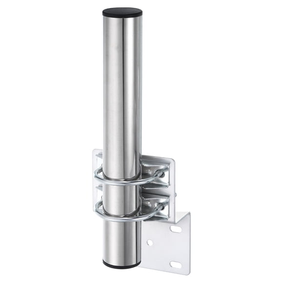 Kit de montaje de poste de antena - Soporte en Z con abrazadera de doble U-bolt y tubo de 258 mm 1 paquete