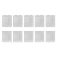 thumbnail image 2 of Camera Battery Holder, 10Pcs ABS Transparent Protective Storage Case Boxes Battery Case Battery Organizer Storage Case Dampproof Battery Container for Digital Camera, 2 of 7