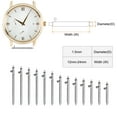 thumbnail image 2 of Uxcell 8pcs Quick Release Spring Bar 24mm Width 1.5mm Diameter Stainless Steel Watch Pins, 2 of 5