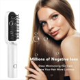 thumbnail image 5 of USB Hot Comb Quick Hair Heated Straightening Curling Styling Tool,B, 5 of 5