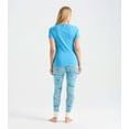 thumbnail image 3 of Little Blue House Women's Short Sleeve Pajama Tee, Paddle Your Own Canoe, 3 of 6
