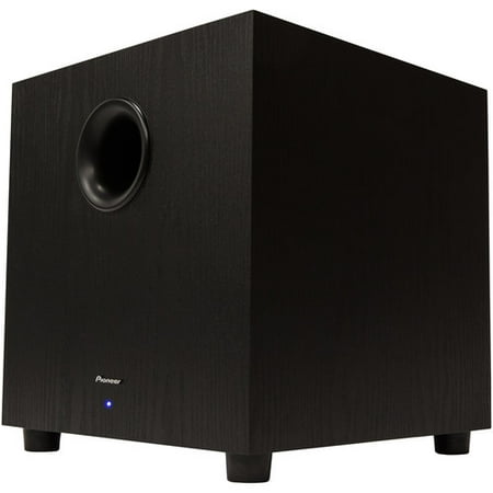 Pioneer SW-10 400W Powered Subwoofer, Black (Best Subwoofer Brand In The World)