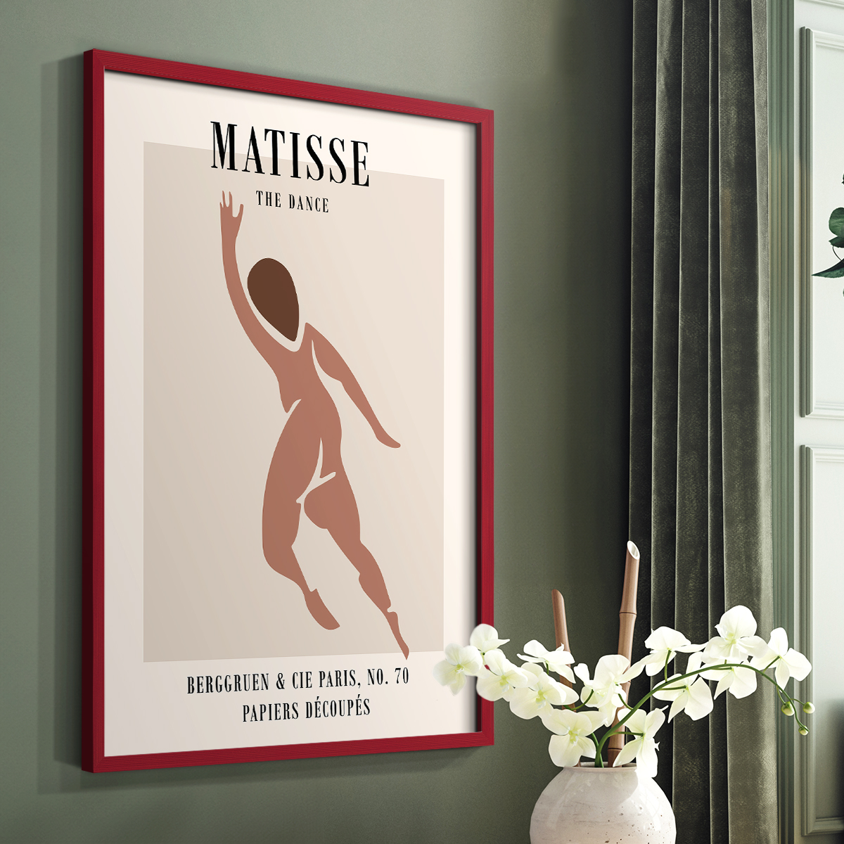 Matisse XCVIII Framed Print - Solid Wood