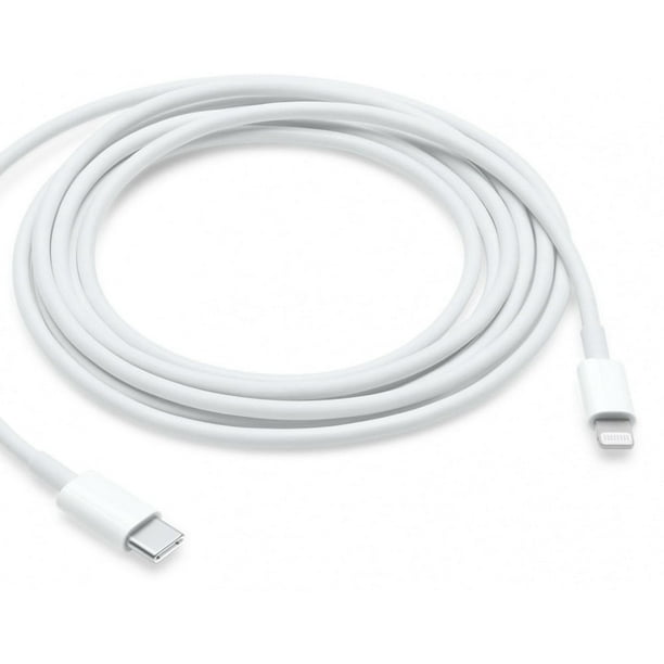 Apple Cable USB C Macho-Lightning Macho, 2 Metros, Blanco blanco