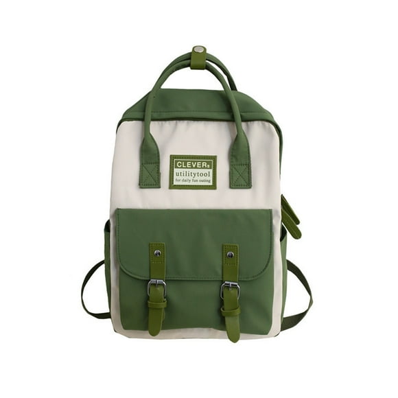 KVPLBQFD College Backpack Nurse Backpack Mini Backpack 17.3 Inch Laptop Backpack Big Backpacks for School Everyday Backpack for Men Day Bags for Women, Green One Size