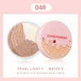 thumbnail image 1 of Loose Powder Powder Oil Setting Powder Powder Brightening Powder Pearlescent Powder Three Color Powder, Loose White, 1 of 9