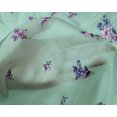 thumbnail image 4 of oneOone Silk Tabby Fabric Leaves & Flower Floral Printed Craft Fabric BTY 42 Inch Wide, 4 of 4