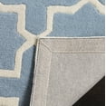 thumbnail image 4 of SAFAVIEH Chatham Giovanni Geometric Wool Runner Rug, Blue/Ivory, 2'3" x 7', 4 of 8