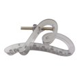 thumbnail image 4 of Strong Grip Hair Claw Hair Claw Clip for Women Non-slip Durable Matte Transparent Heart Shape Hair Accessory Retro Style Amber Brown for Medium, 4 of 5