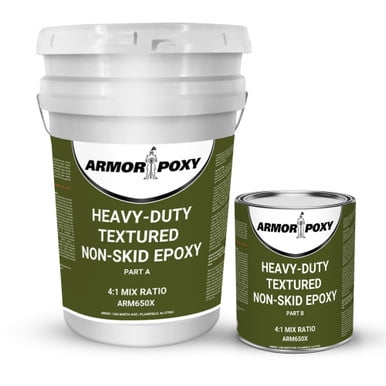 Heavy-Duty Textured Non-Skid Epoxy Armorpoxy INC