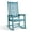 Blue, variant on GONICHA Oversized Rocking Chair, Outdoor Rocking Chair for Adults, All Weather Resistant Porch Rocker for Lawn Garden,Black