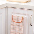 thumbnail image 6 of ZOURIH Over the Door towel Rack, Kitchen towel Holder Over Cabinet Door towel Bar Plastic for Cupboard for Kitchen Dish towel Holder Hanger,White, 6 of 6