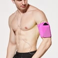 thumbnail image 5 of Bolsa de ejercicio para el brazo, banda elástica para el brazo, artículos pequeños para hacer ejercicio en carrera, rosa roja, 5 of 5
