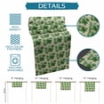 thumbnail image 6 of St Patricks Day Table Runner 90 Inches, Spring Green Shamrock on Linen Bed Runner Dresser Scarves Tabletop for Indoor Outdoor Parties/Ceremony/Banquet, 13" x 90", 6 of 8