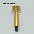 thumbnail image 1 of 1pc/lot Muzzleloader Brass Cleaning and Loading Jag,thread 10-32T .62cal 20GA, 1 of 6