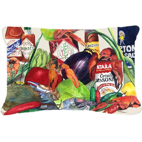 12 x 16 In. Louisana Spices Indoor & Outdoor Fabric Decorative Pillow