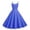 Blue, variant on 50s Retro Spaghetti Strap Dresses for Women Vintage Sleeveless Polka Dot Printed Cocktail Party Dress Loose Comfortable Stylish Birthday Dresses 2026 Spring Summer Clothing Yellow XL