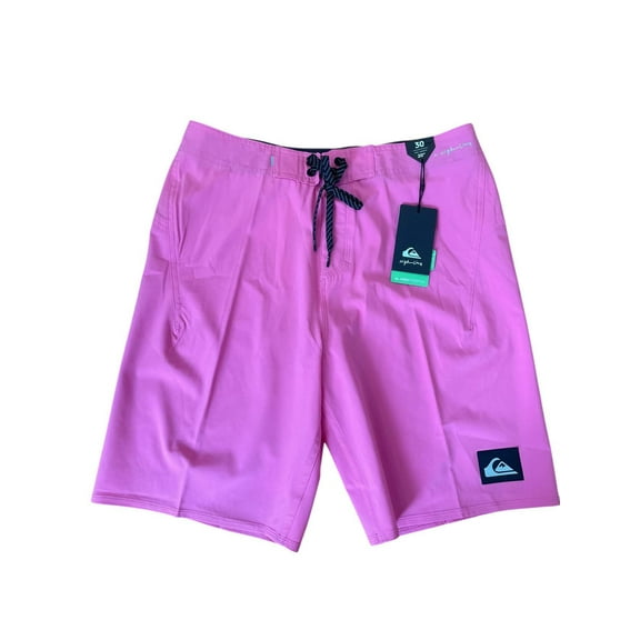 Quiksilver Men Highline Kaimana 20 Swim Shorts Pink Size 30