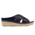 thumbnail image 1 of Sandalias para Mujer Caribe 16726 azul marino 25, 1 of 4