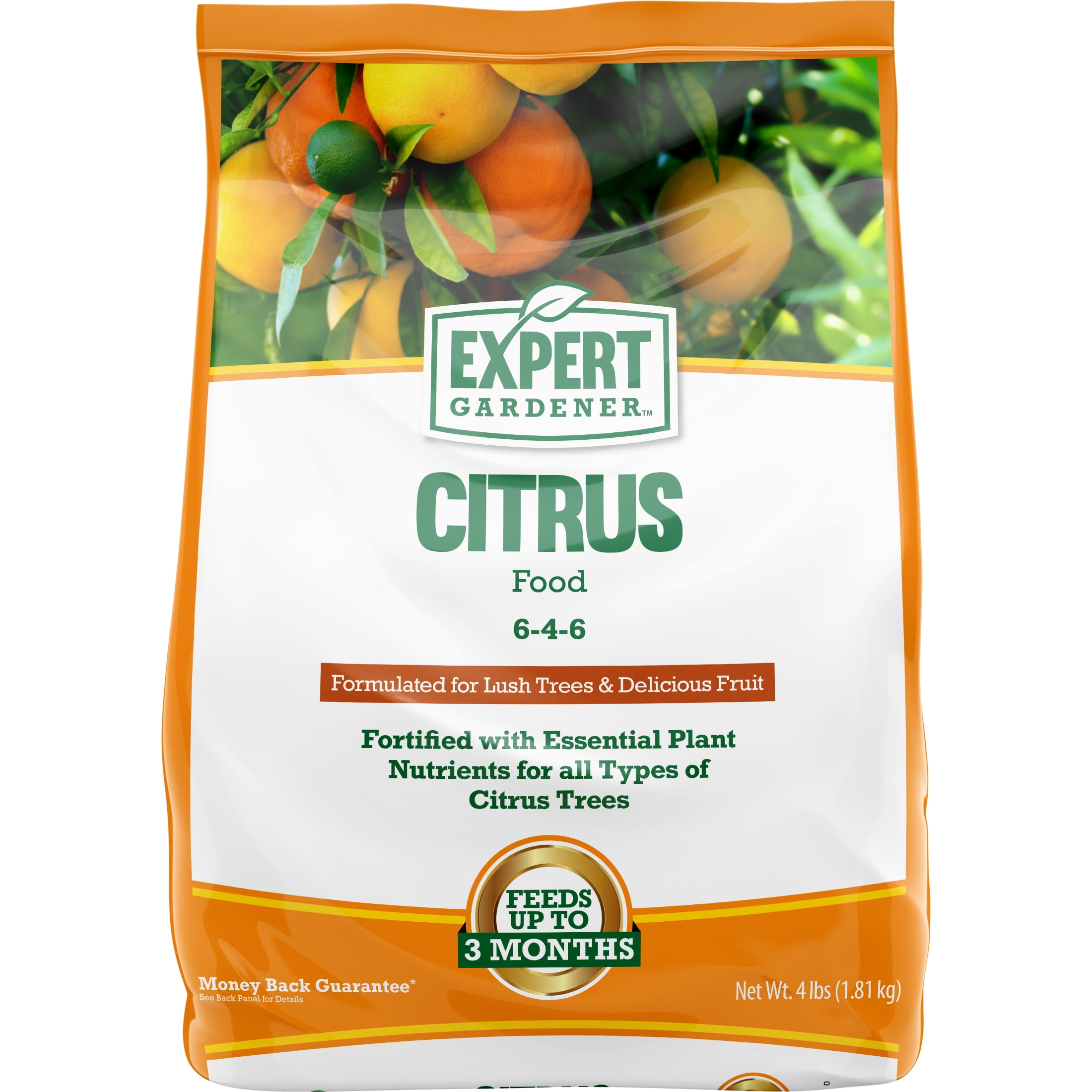 Expert Gardener Citrus Plant Food Fertilizer 646, 4 lb.
