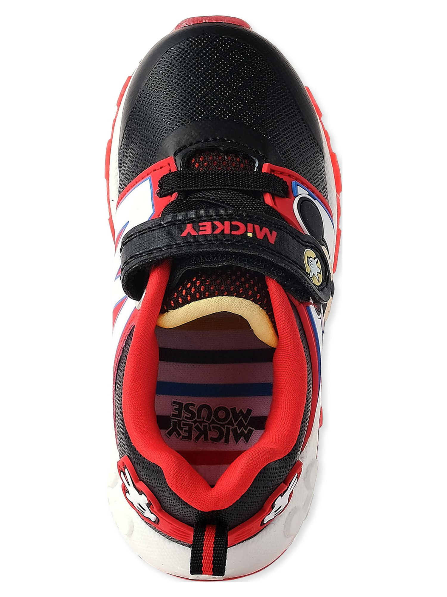 Disney Mickey Mouse Toddler Boys Athletic Sneakers, Sizes 7-12